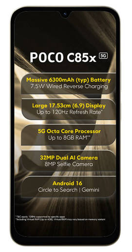 POCO C85x 128GB